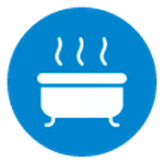 Splashworks Pool & Spa - hot tub logo